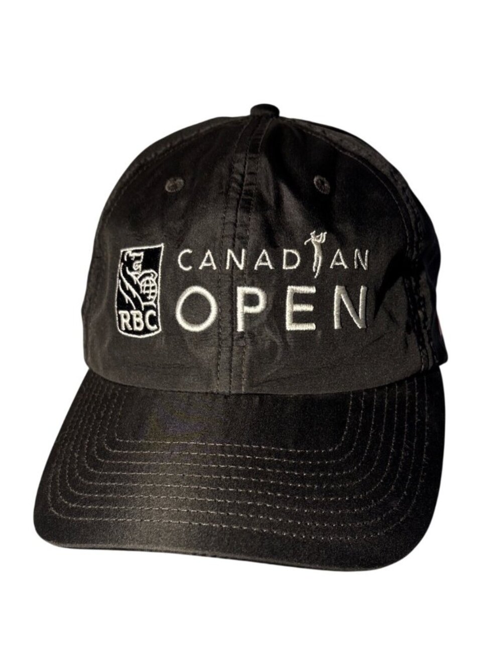 RBC Canadian Open Hat Levelwear Black Cap Embroidered Logo Oakdale G &CC